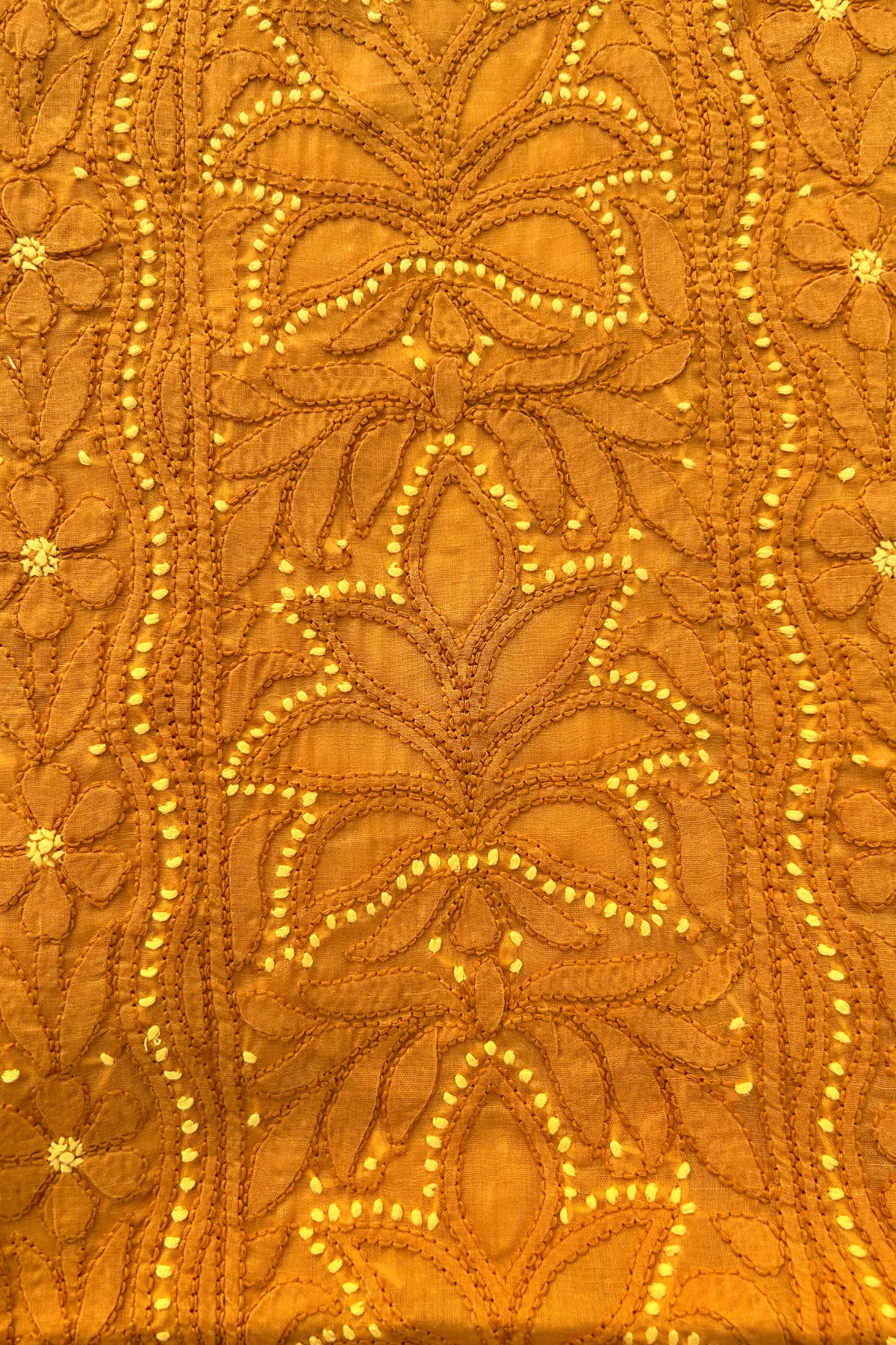 Arsh Handcrafted Cotton Unstitched Chikankari 3pc Suit Length - Image 4