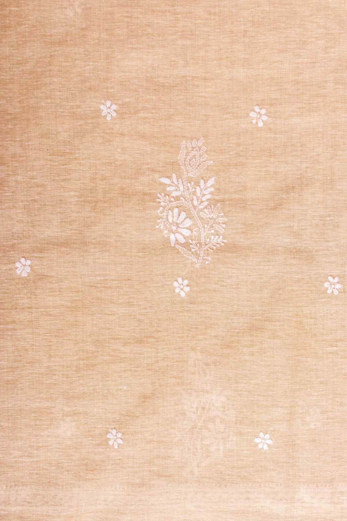 Arsh Handcrafted Khadi Cotton Unstitched Chikankari Kurti and Dupatta Seta - Image 4