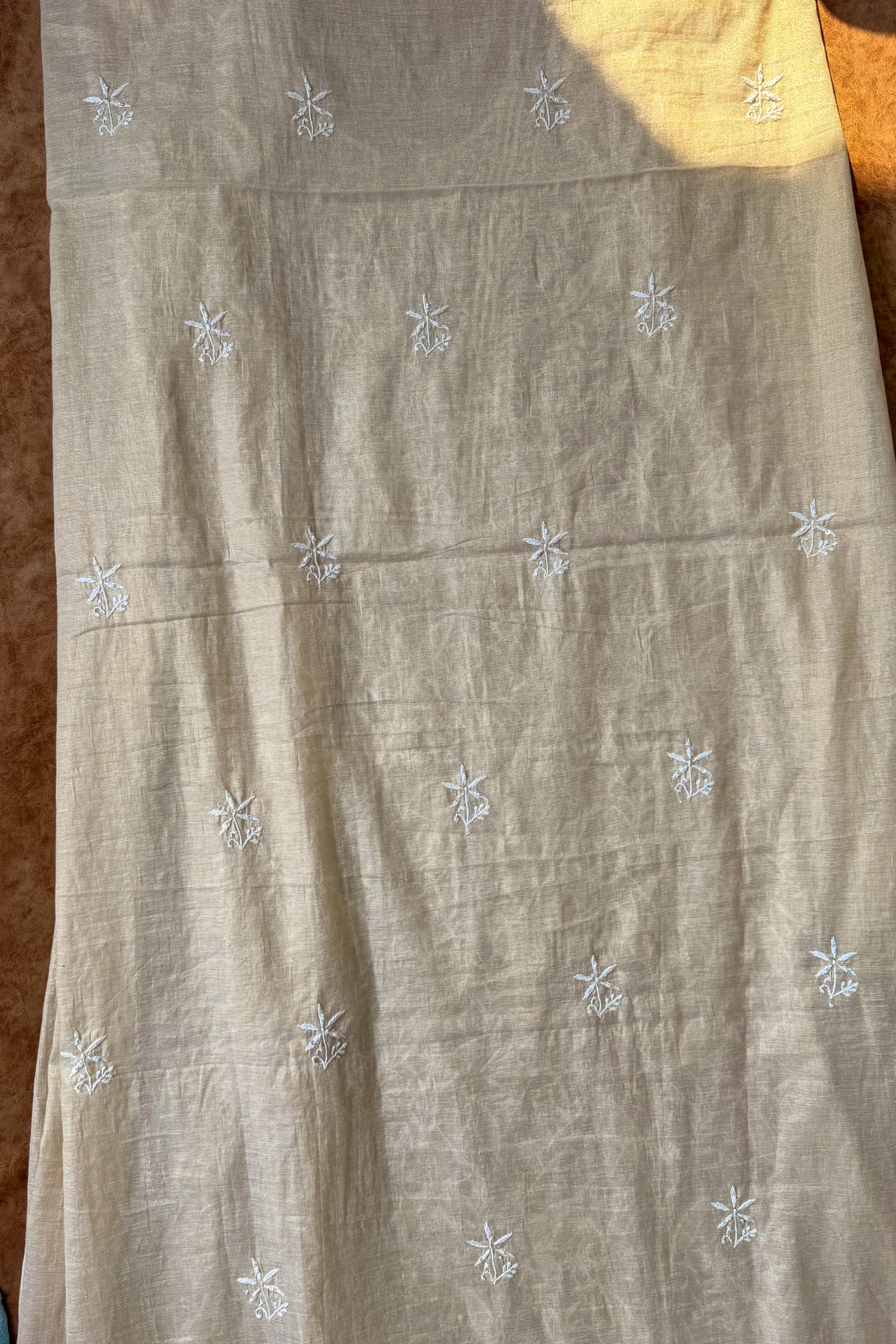 Arsh Handcrafted Pure Tissue Kurti and Dupatta set. - Image 9