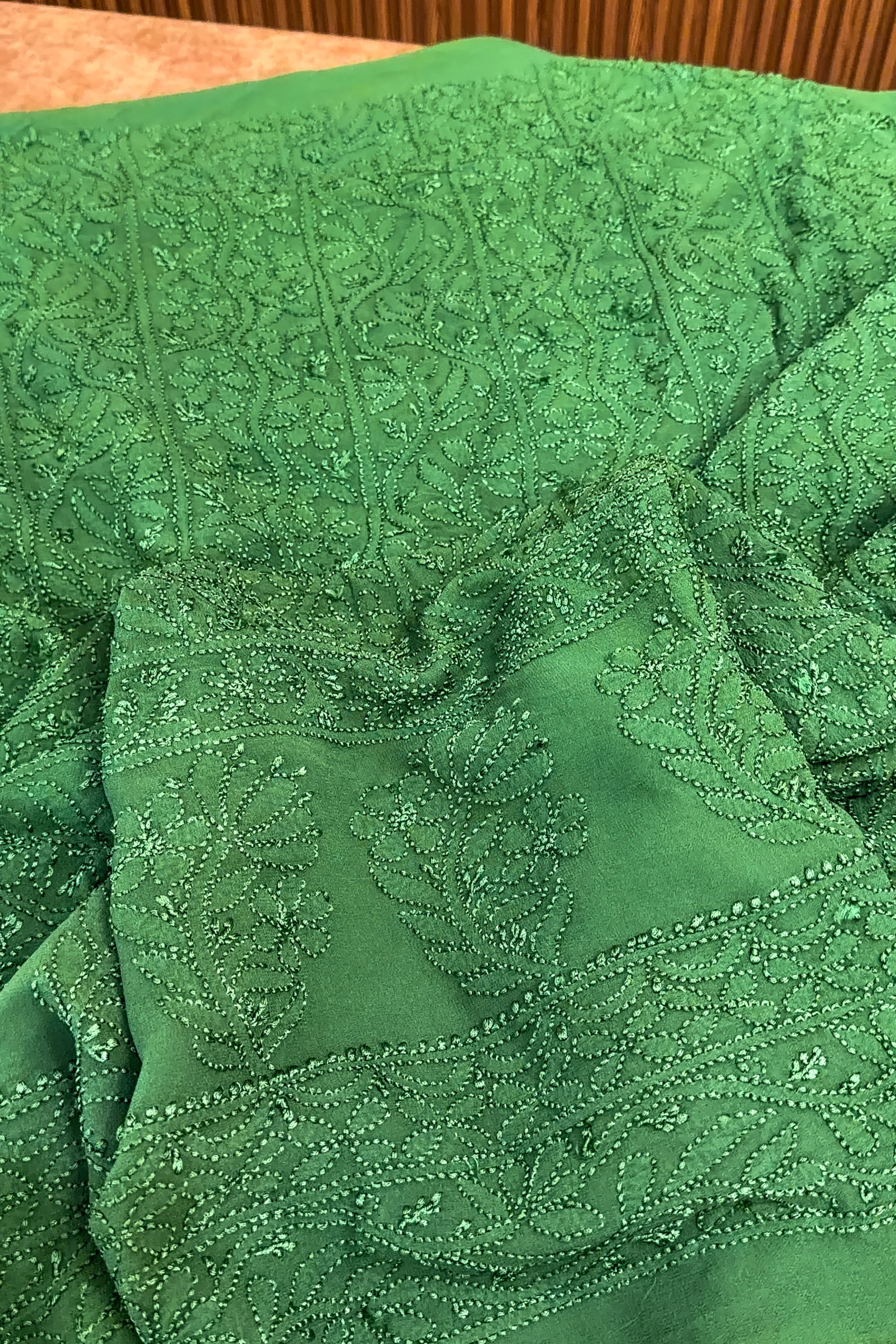 Arsh Handcrafted Pure Viscose Georgette Unstitched Chikankari 2pc Set