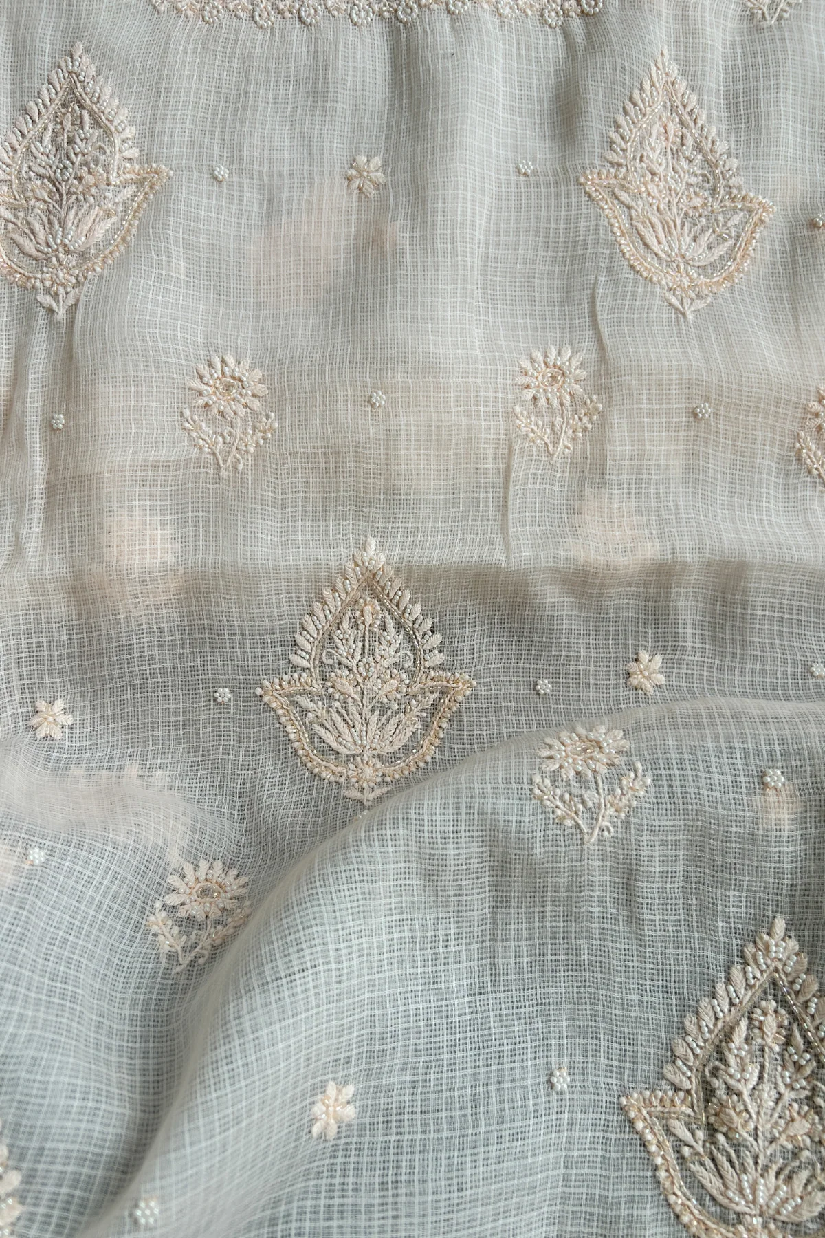 Arsh Handmade Pure Kota Doria Kurti and Dupatta Set - Image 6
